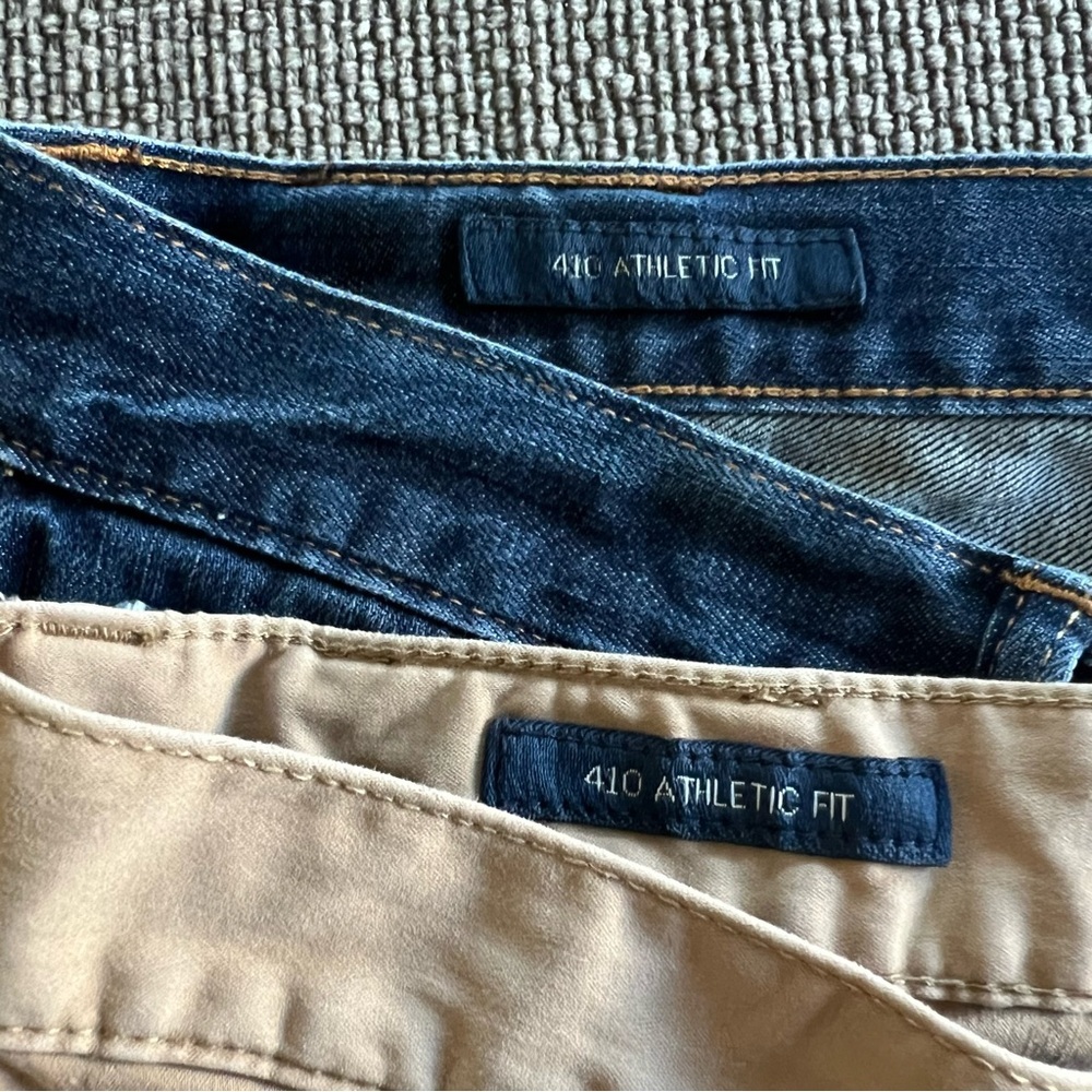 Lucky Brand 410 Athletic Fit Chino pants and Jeans bundle, mens size 36x32 - Picture 3 of 16